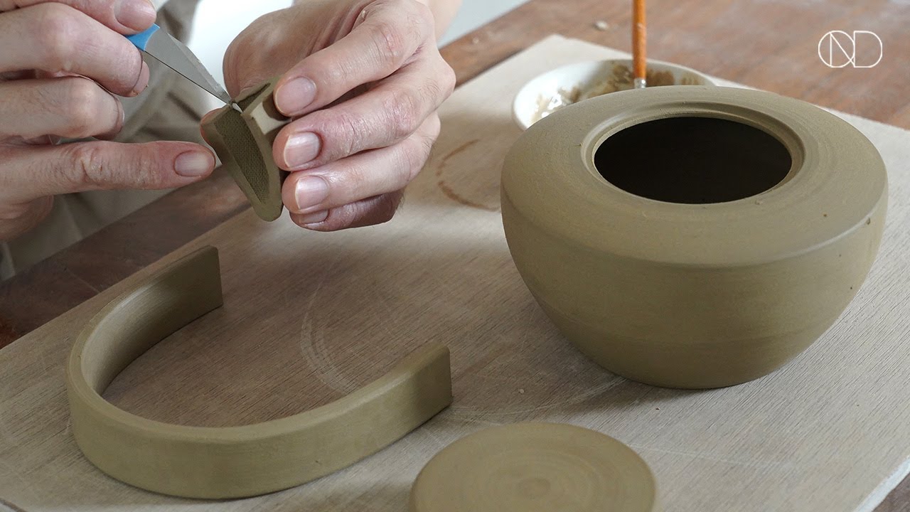 물레로 만드는 도자기 주전자 : How make a ceramic Teapot [ONDO STUDIO]