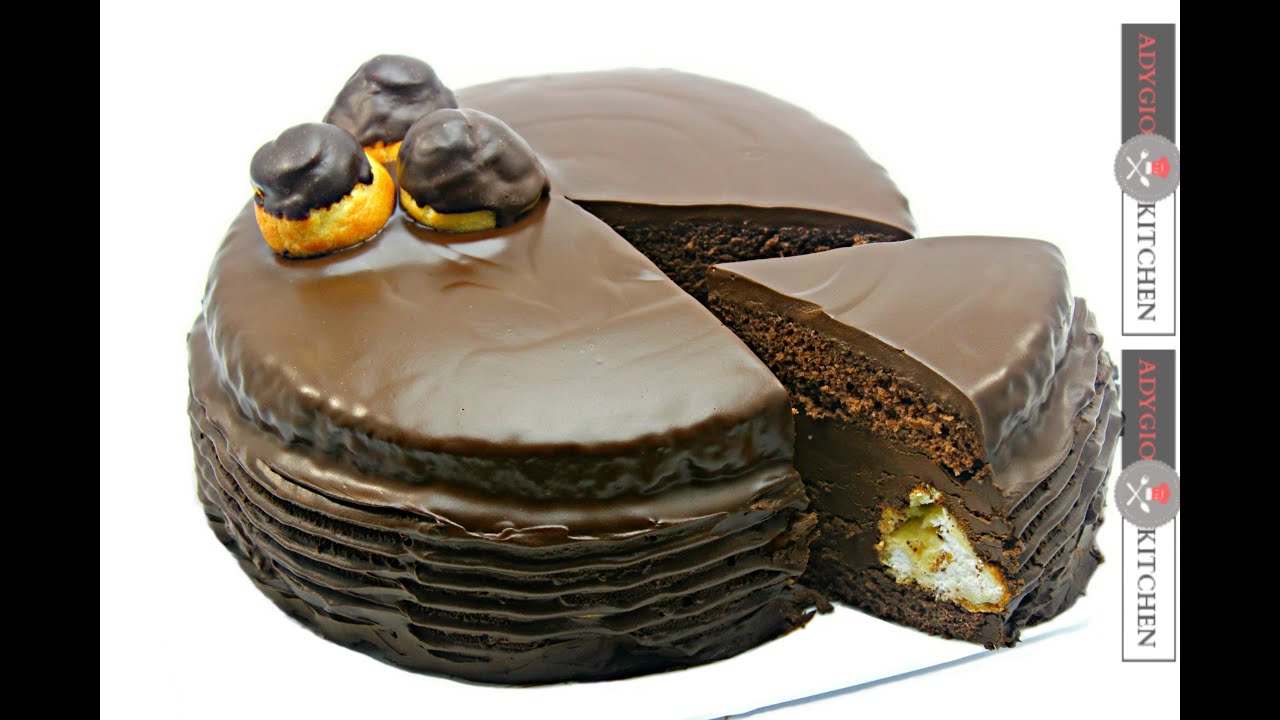 Tort profiterol | Retete de tort  Adygio Kitchen