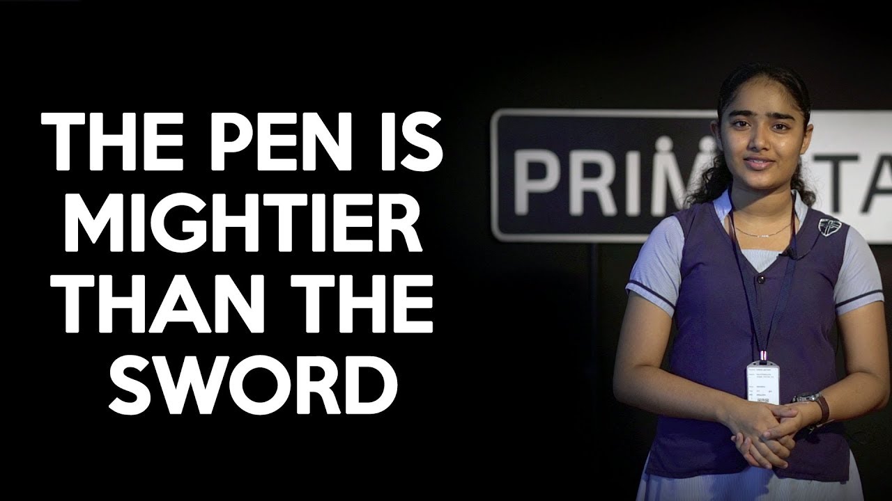 The Pen is Mightier than the Sword | Christina S Mathew - Vijayagiri Public School