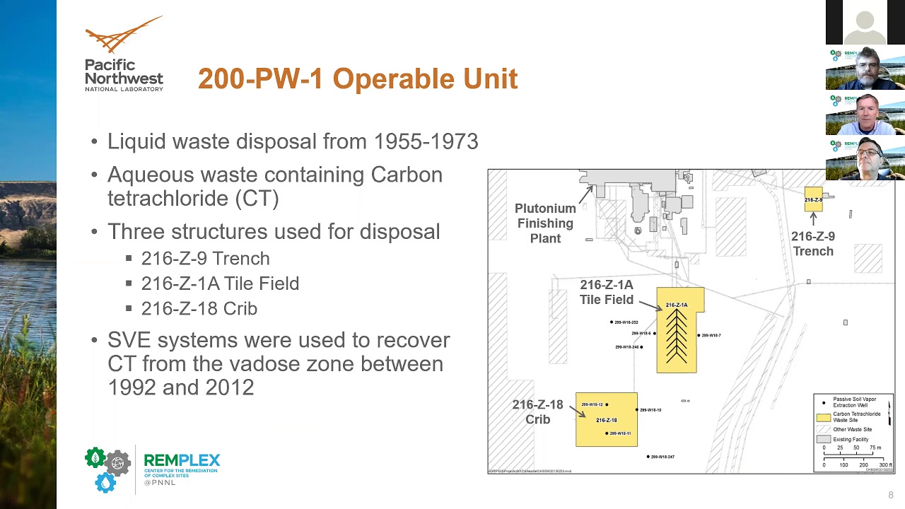 RemPlex Seminar: Hanford 200-PW-1 Operable Unit Soil Vapor Extraction Endpoint Evaluation