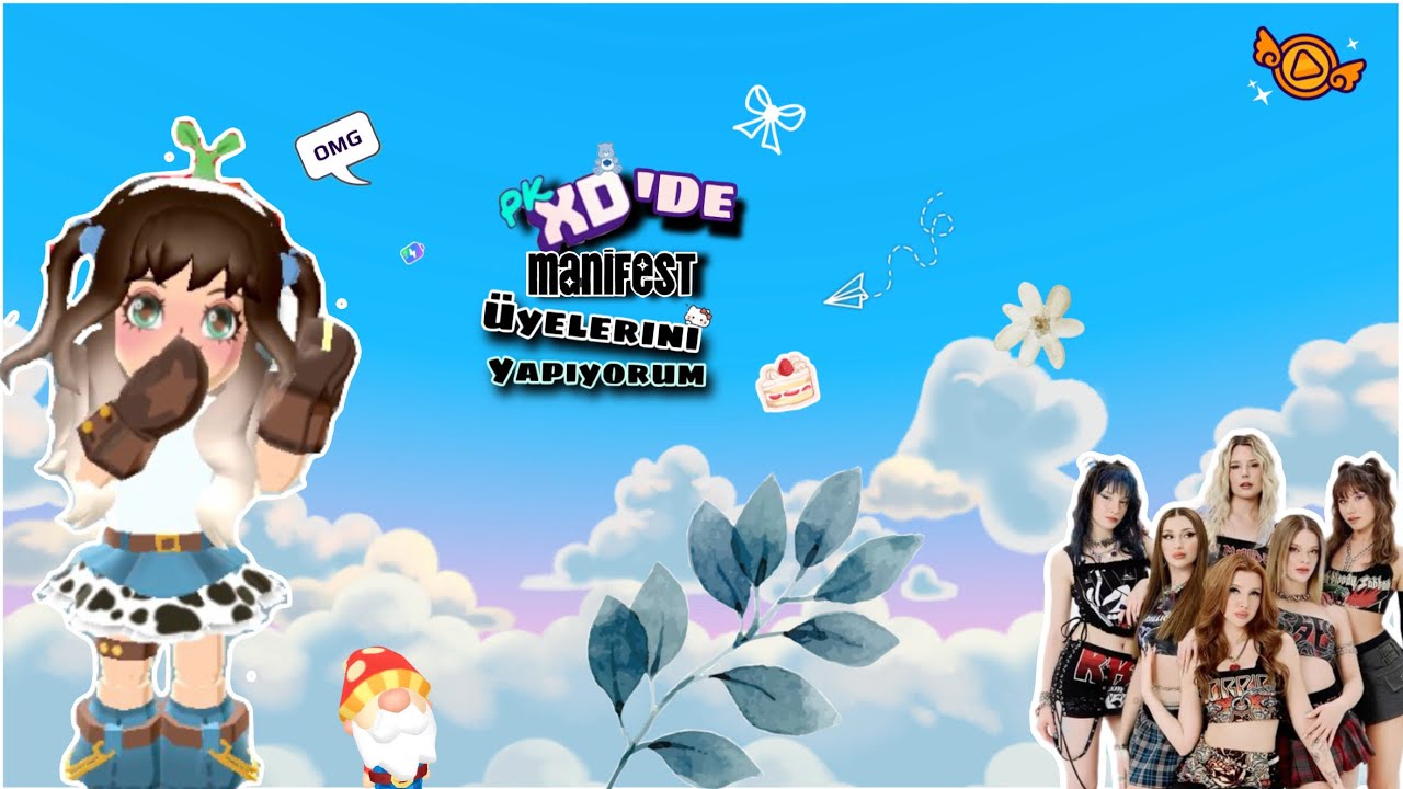 PKXD’DE MANİFEST ÜYELERİNİ YAPIYORUM||ß£R£N_VT||#manifest 😋🌸✨