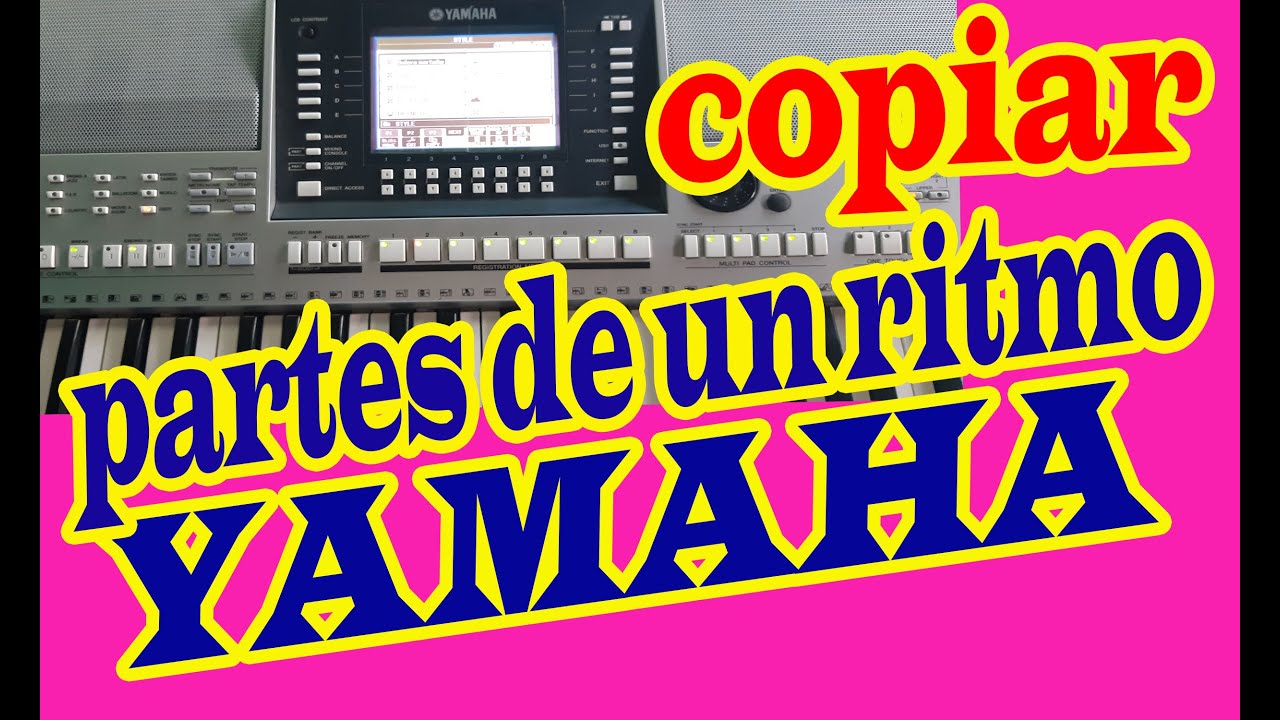 copiando partes de un ritmo de una variacion a otra con  psr s
