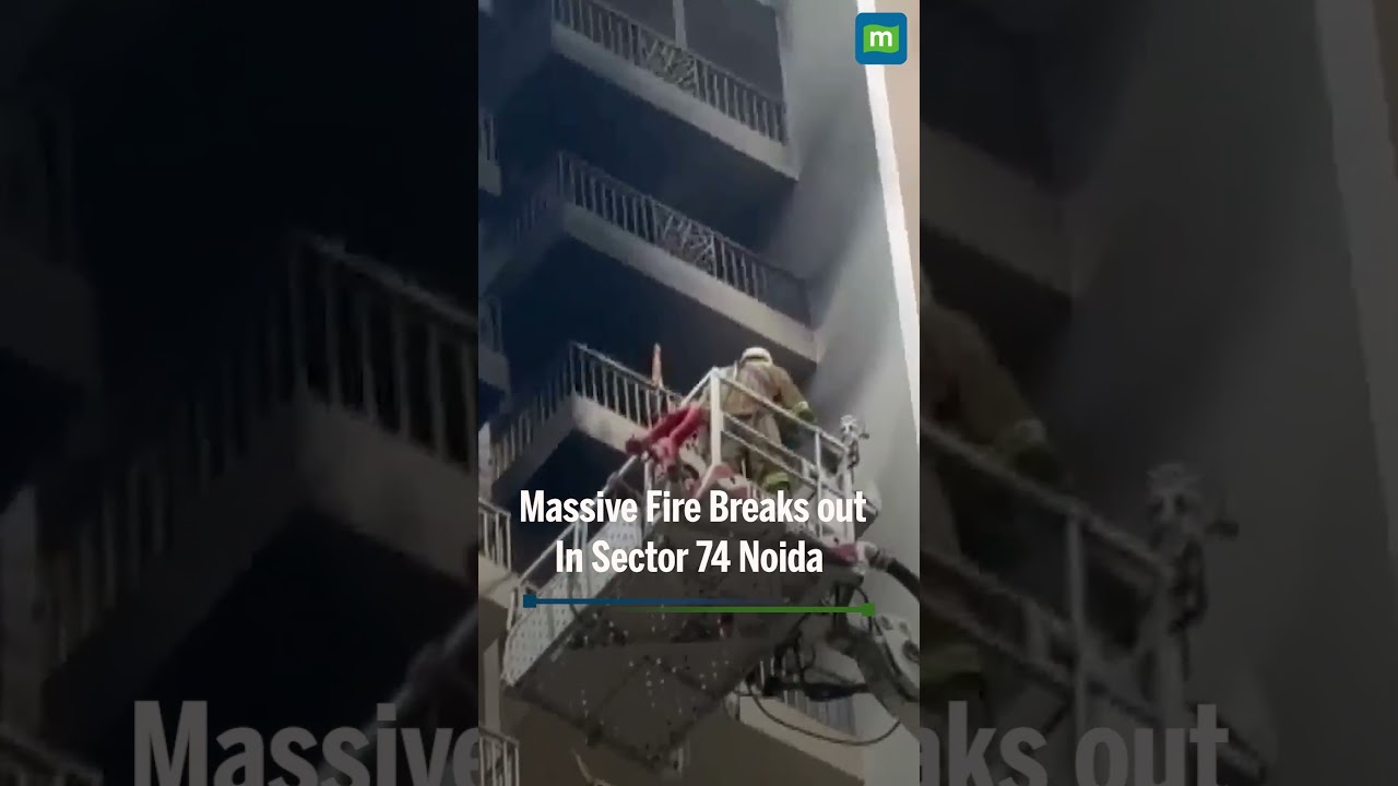 Fire Breaks out in Noida's Sector 74 Society