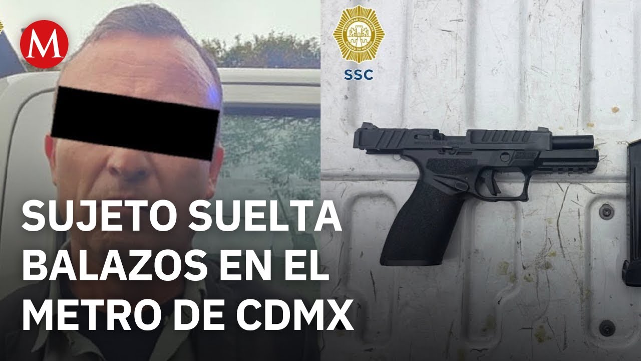 Hombre armado causa alarma en estación Centro Médico del metro de CdMx