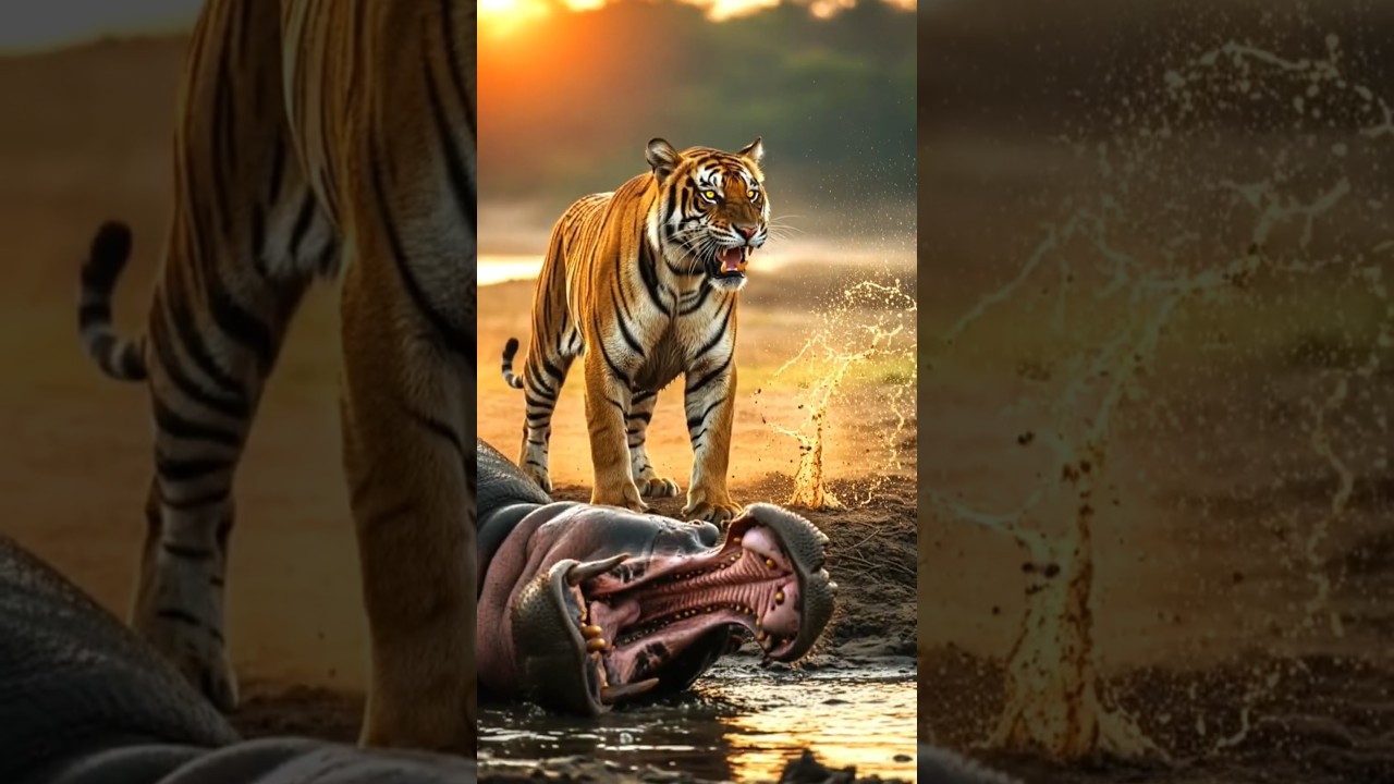 Deadly Predators of the Wild 🐾🔥 | Fossa, Tiger, Gorilla & Black Panther | Powerful Animals