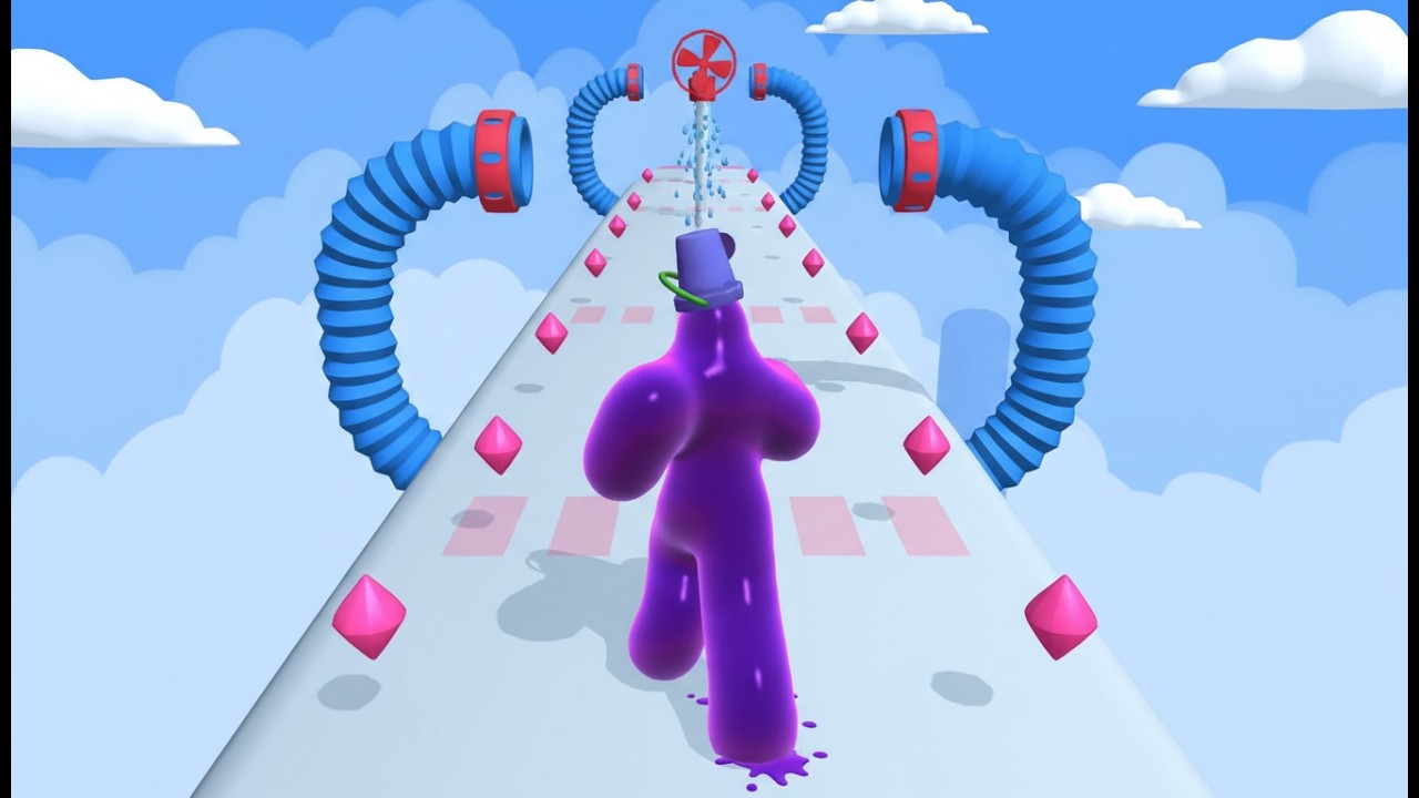 Blob Runner 3D ​​​​- All Levels Gameplay Walkthrough - Android,IOS Mobile Game 4K!