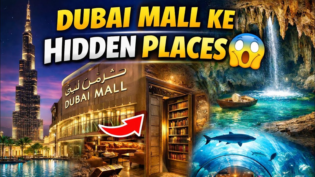 Hidden Side of Dubai Mall & Downtown Dubai 🇦🇪❤️🤫🫣| #hiddenside #dubai #dubaimall #downtowndubai 