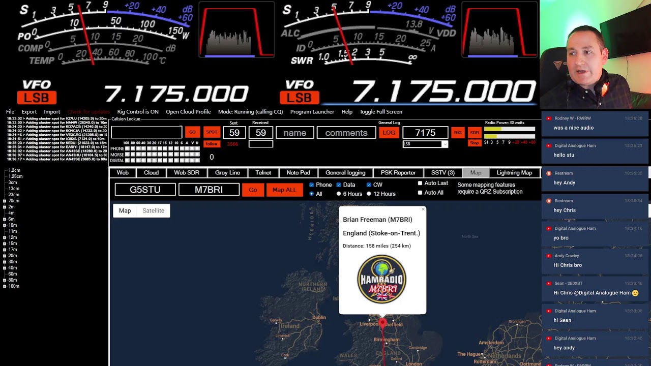 HAM RADIO LIVE (40m) - Amateur Radio Livestream