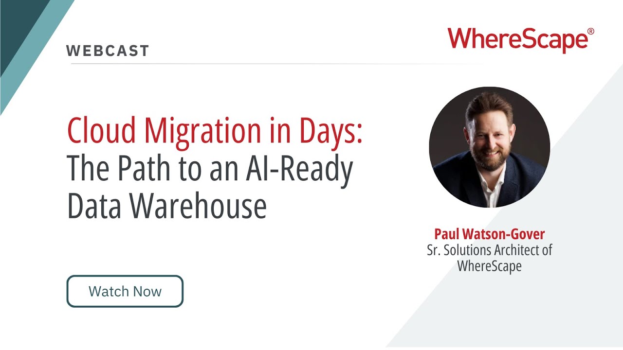 Cloud Migration in Days: The Path to an AI-Ready Data Warehouse