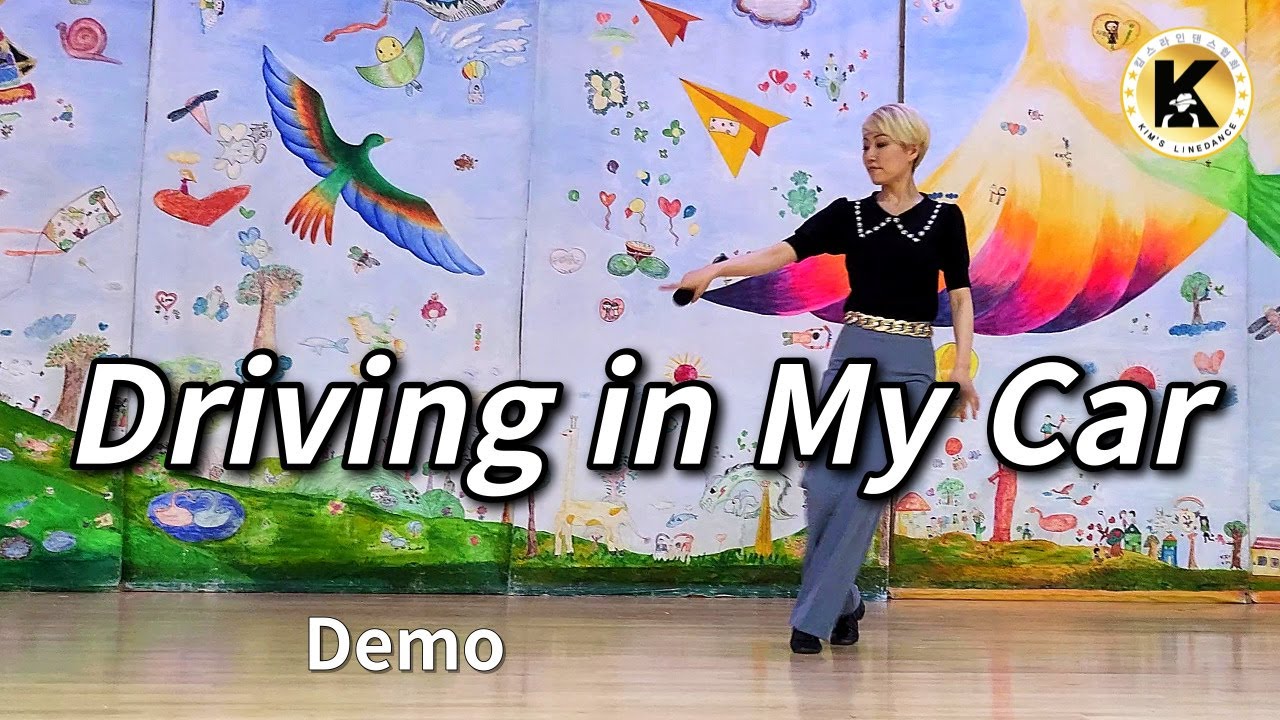 Driving in My Car Linedance (Demo) 중급 [Choreo: José V. & Alison J. & Jean-Pierre M.]