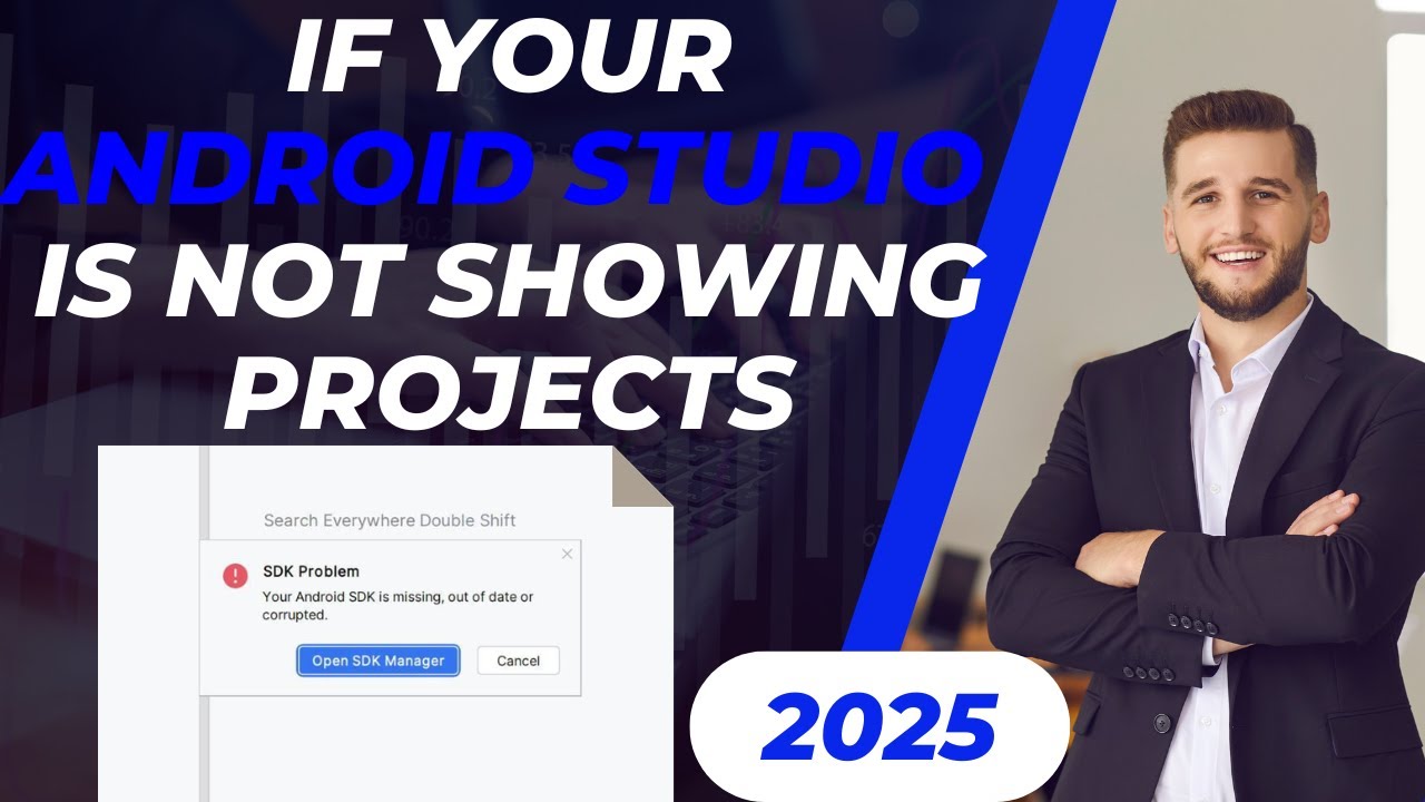 How to fix error if android studio is not showing project | gradle project sync failed