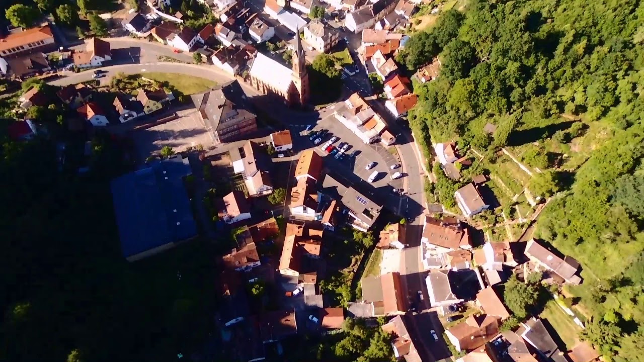 Unser Weidenthal von oben