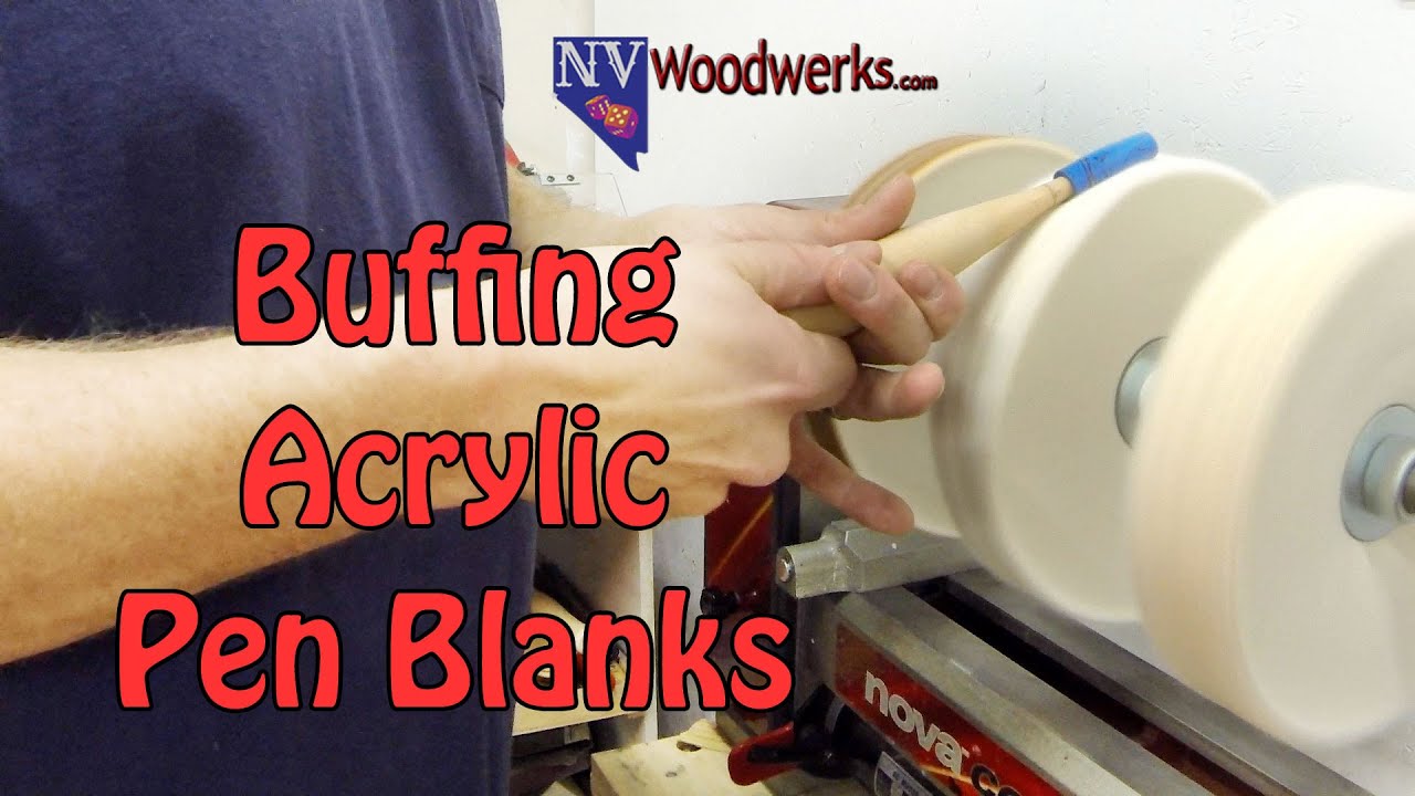 Buffing Acrylic Pen Blanks With the Beall 3-On System
