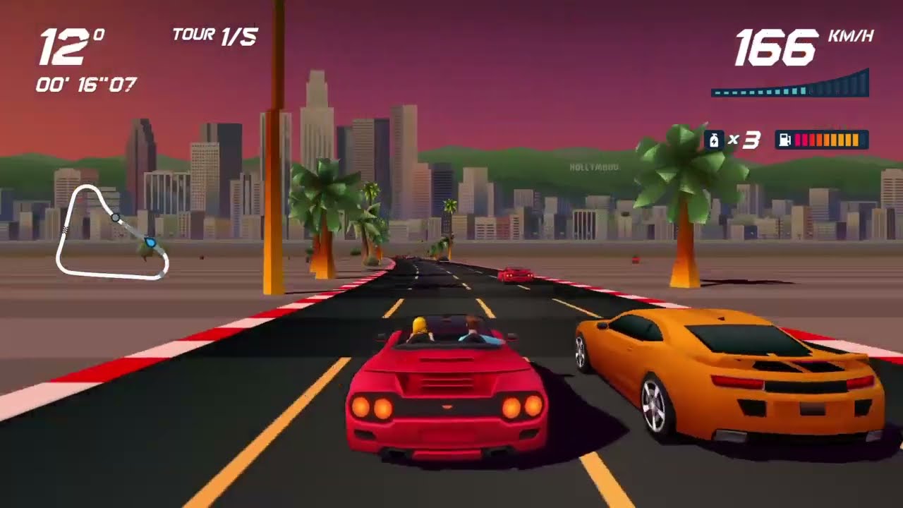 Horizon Chase Turbo #3 : Los Angeles, la cité des anges.