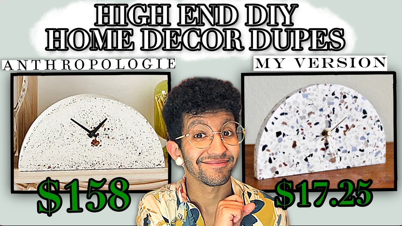 High End DIY Home Decor Dupes! Anthropologie + Urban Outfitters + MORE! *DUPE IT YOURSELF CHALLENGE*