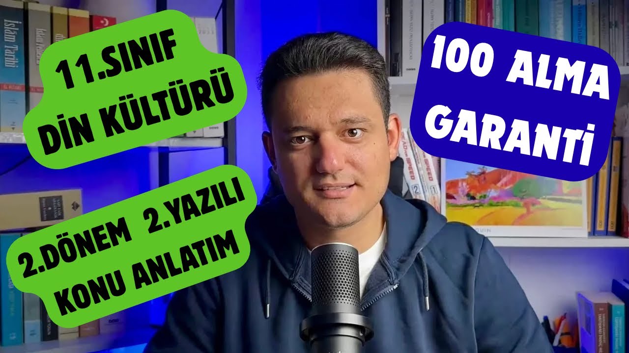 Din Kültürü 11.Sınıf 2.Dönem 2.Yazılı Provası