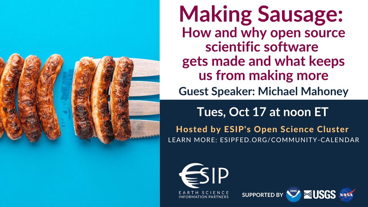 OS Webinar #6: How open source scientific software gets made, and what keeps us from making more