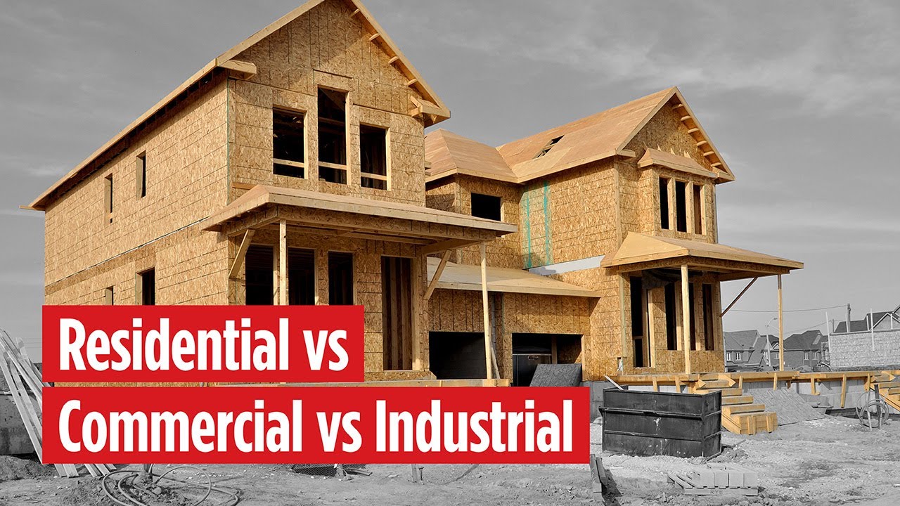 Differences Between Residential, Commercial, and Industrial Construction