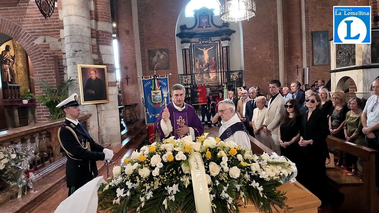 FUNERALI DEL SINDACO GEROSA, IL CORDOGLIO DI TUTTA LA LOMELLINA