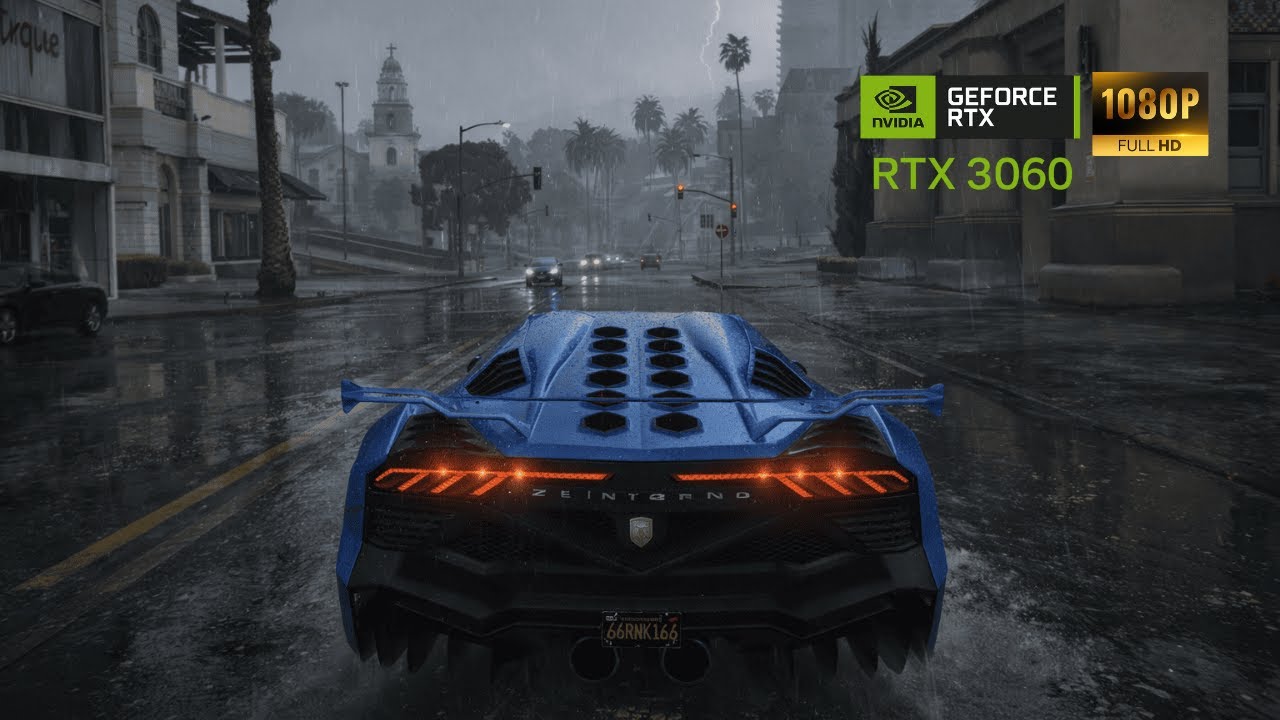 GTA V RTX 3060 - RAY TRACING
