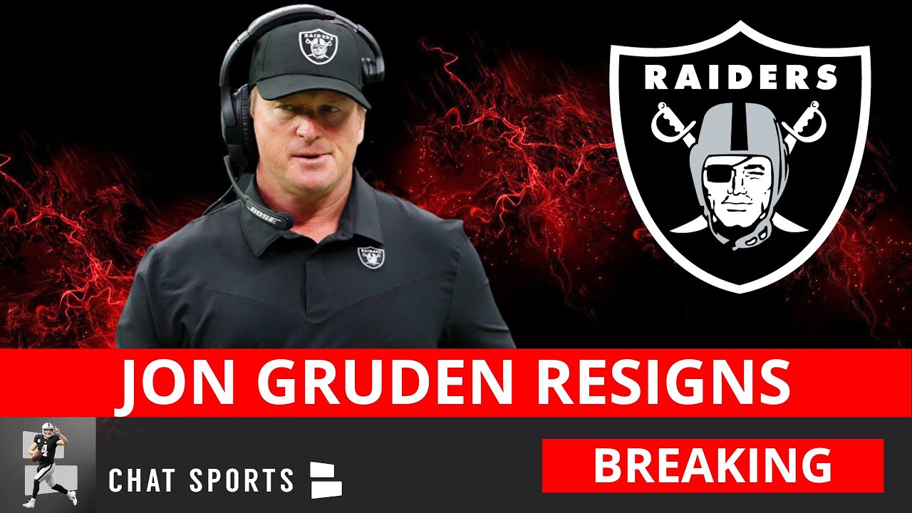BREAKING: Jon Gruden To Resign As Raiders Head Coach, Instant Reaction + Raiders Coaching Candidates