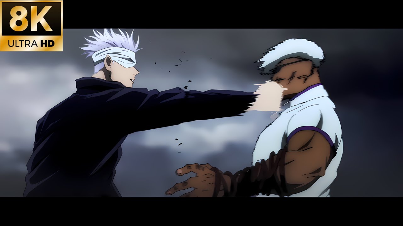 8K Jujutsu Kaisen but its just gojo beating up miguel