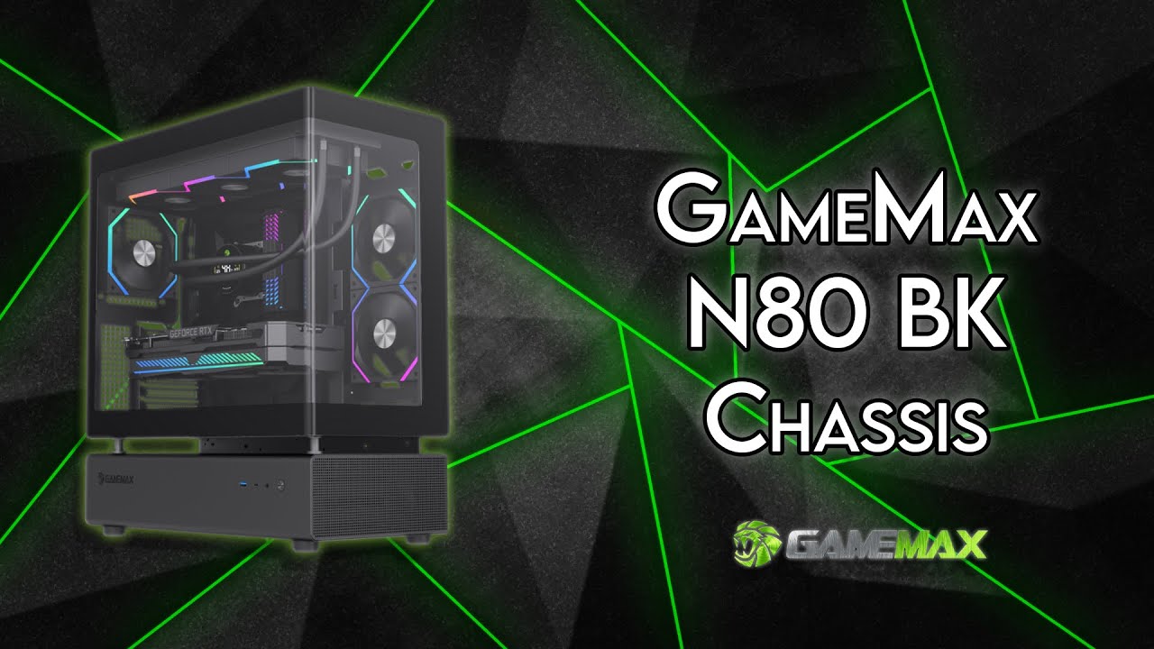 GameMax N80 BK - Unboxing & Review