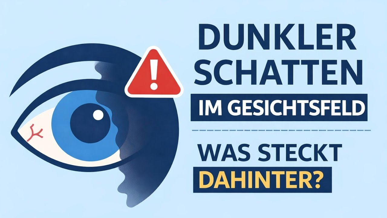 Dunkler Schatten im Sichtfeld – harmlos oder ein Notfall?
