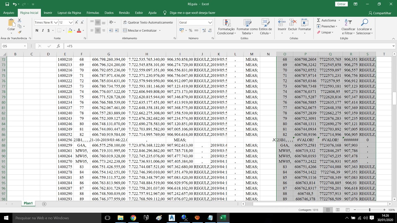 Descarregando Estação Total (Leica Tc407) para o AutoCad Civil 3D
