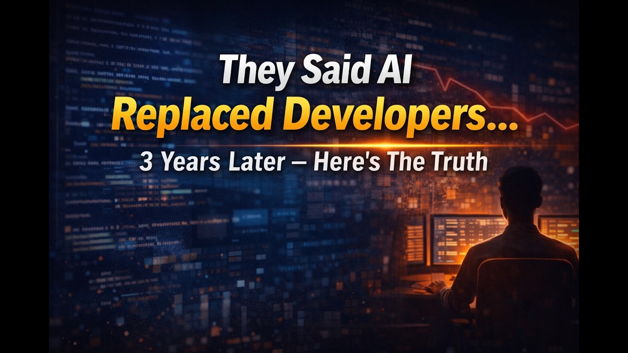 AI Replaced Developers? Or Just Created an Illusion? (2023–2026 Reality Check)