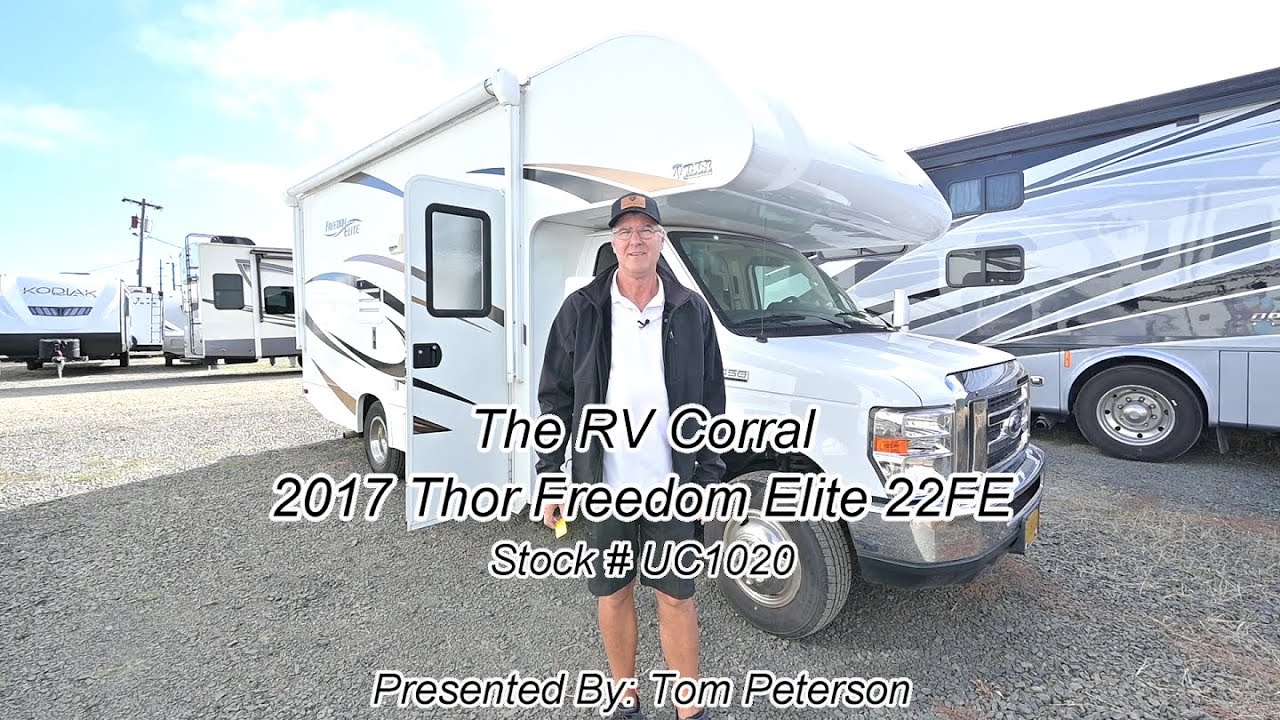 The RV Corral 2017 Thor Freedom Elite 22FE Stock # UC1020