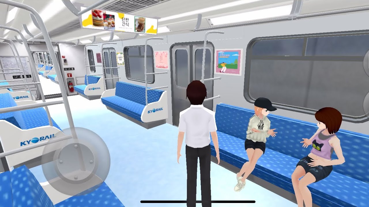 Going to metro station to go home in 3D driving class #gaming 