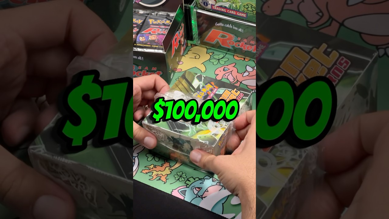 TOP 5 HITS FROM $100K TEAM ROCKET RETURNS BOOSTER BOX 💥 