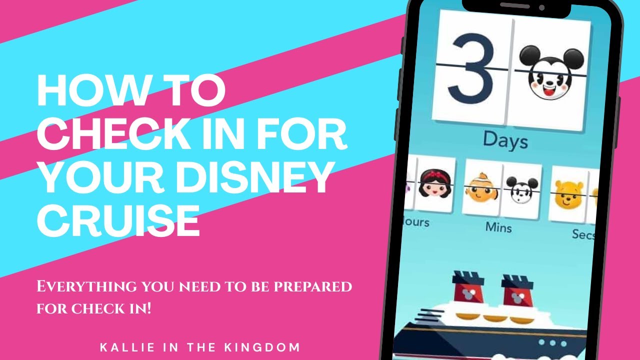 How to Master Check In for Disney Cruise Line