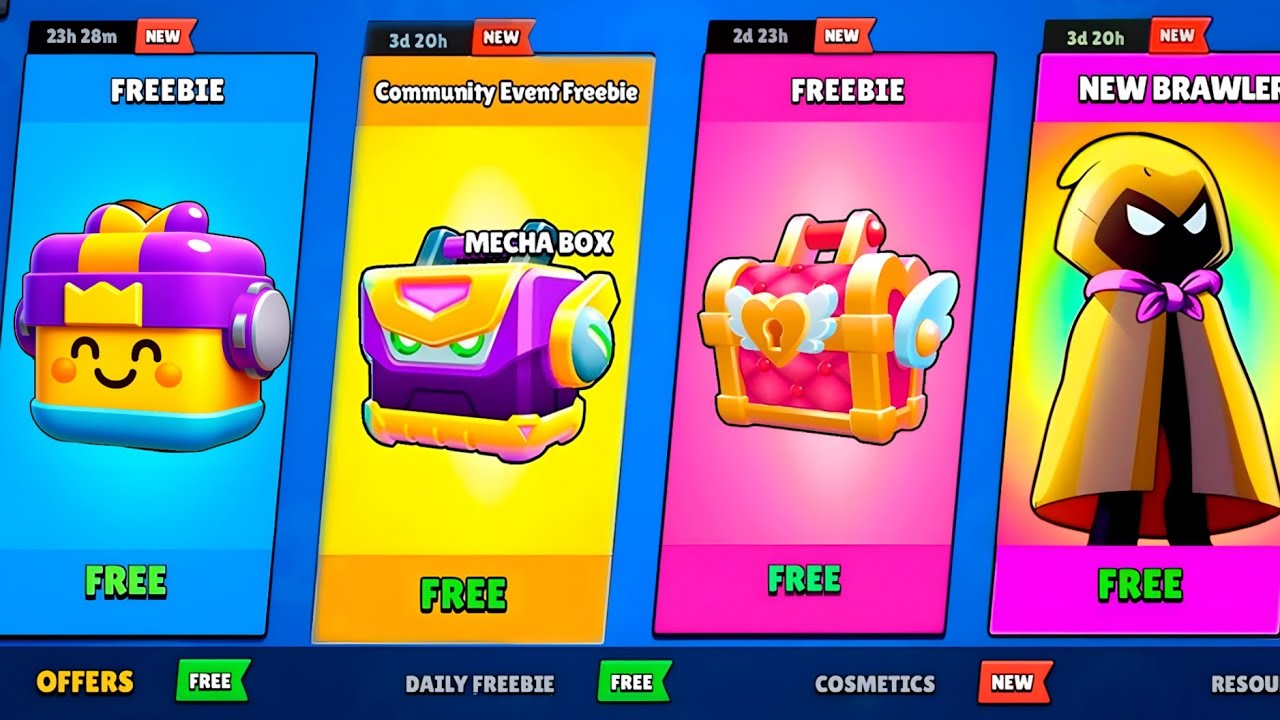 OH MY ! 😱 WOW BRAWLSTARS GIFTS 🎁☘️ VALENTINE FREEBIES 