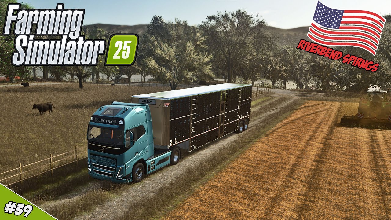 'DE KALFJES GAAN VERHUIZEN!' Farming Simulator 25 Riverbend Springs #39