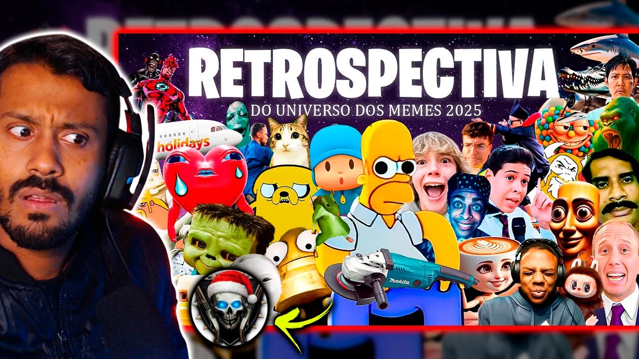 O ANO MAIS ESTRANHO DA INTERNET! 💀🌀 RETROSPECTIVA DE MEMES 2025 (NUKERZ)