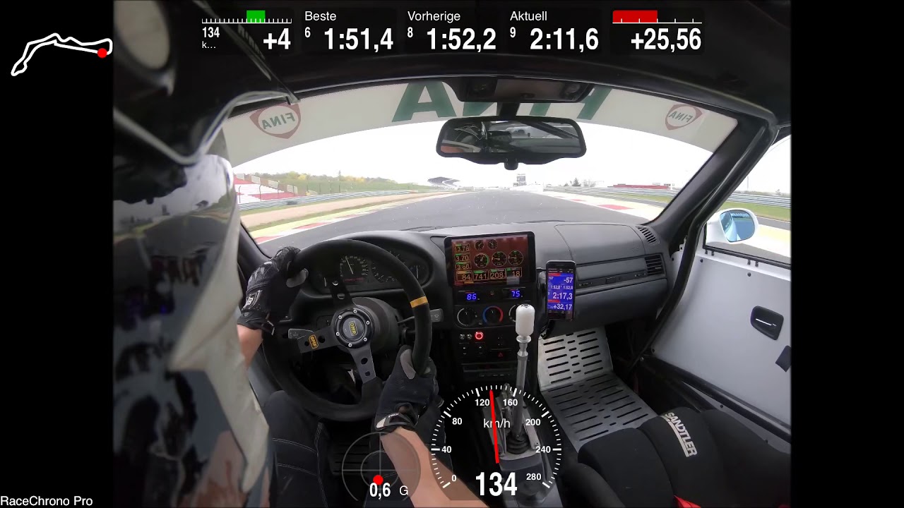 BMW E36 Turbo 600Hp @Autodrom Most 1:50,6