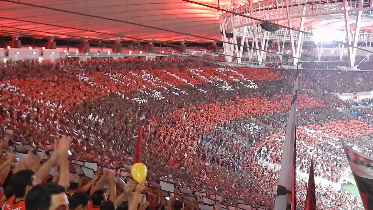 Conte comigo Mengão acima de tudo Rubro Negro - Torcida do Flamengo no Maracanã