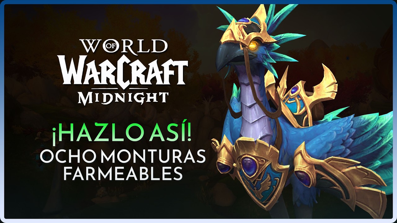 ASÍ PUEDES CONSEGUIR OCHO MONTURAS EN EL EXTERIOR DE WORLD OF WARCRAFT