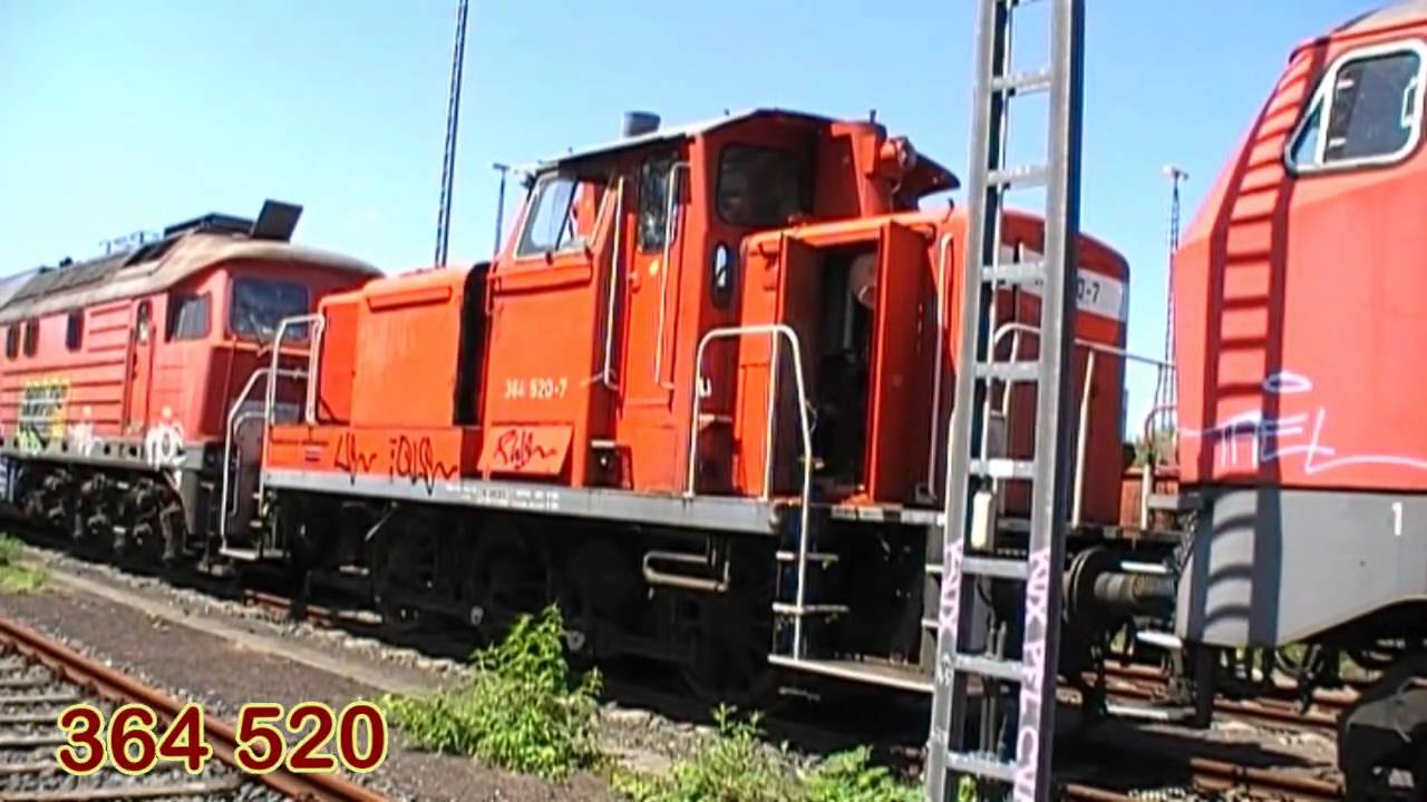 Dieselloks warten auf ihren Schlachter