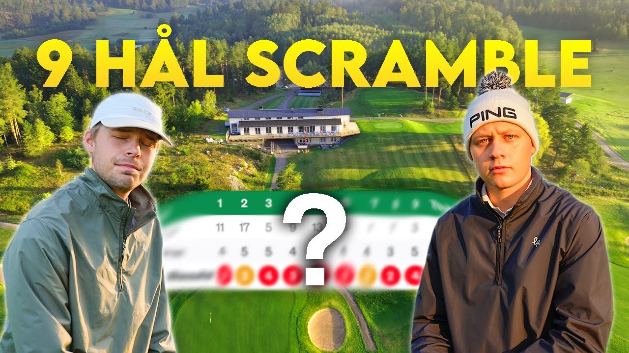 Kan Vi Sl&aring; 9 Under Par i Scramble?? | Golfstar Kyssinge