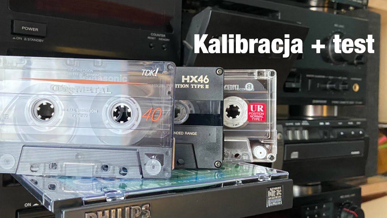 Kalibracja do taśm i test jakości nagrań dla widzów