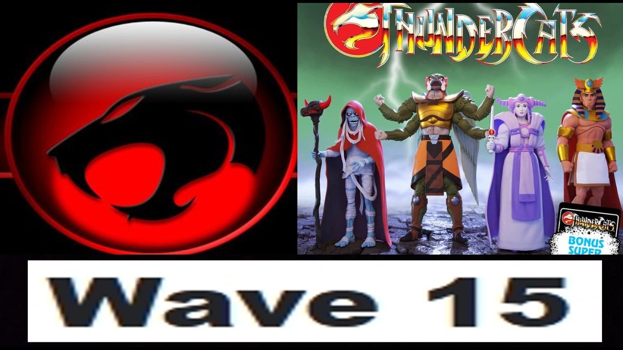 SUPER 7 ULTIMATES WAVE 15 TUNDERCATS Zaxx, Jagara, Wizz-Ra, and Mumm-Ra (Old Man) BONUS PREORDERS UP