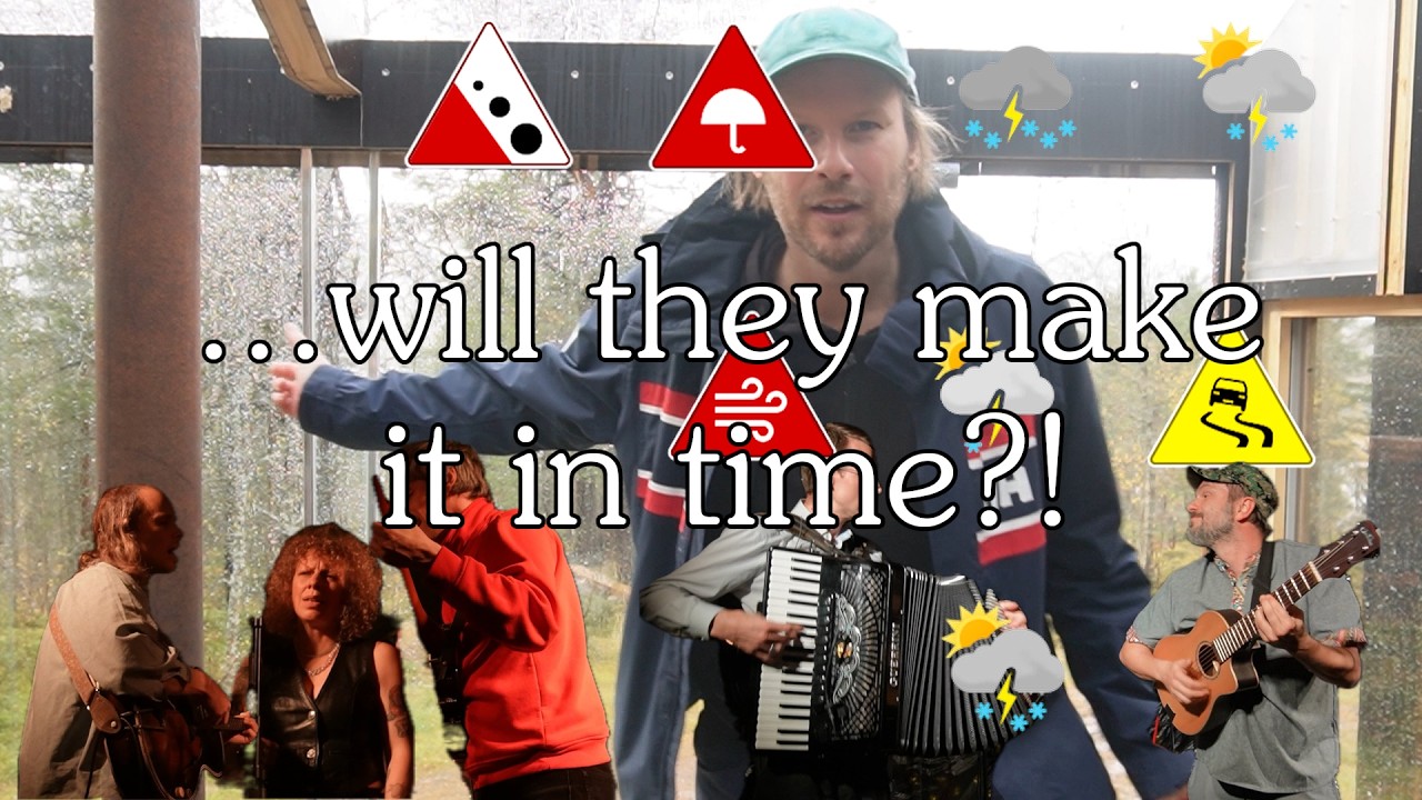 Folkclubbing in extreme weather! Hovden Musikkfest!