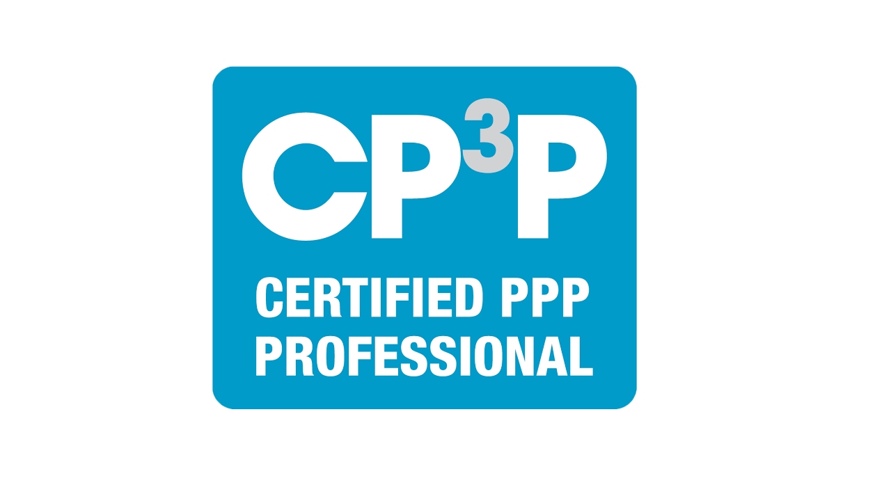 CP&sup3;P - Certified PPP Professional - Jyoti Bisbey (World Bank)