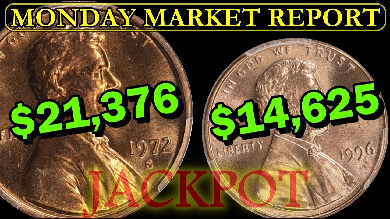 SITTING ON A GOLDMINE! Roll Searchers CA$HING IN On These Lincoln Cents! MONDAY MARKET REPORT