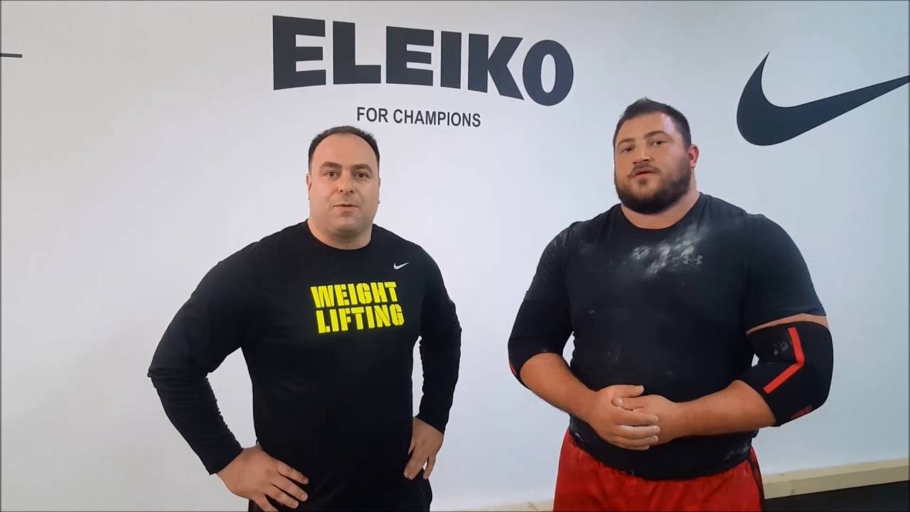 Olympic Weightlifter vs. Strongman!! Almir Velagic und Dennis Kohlruss first meet.