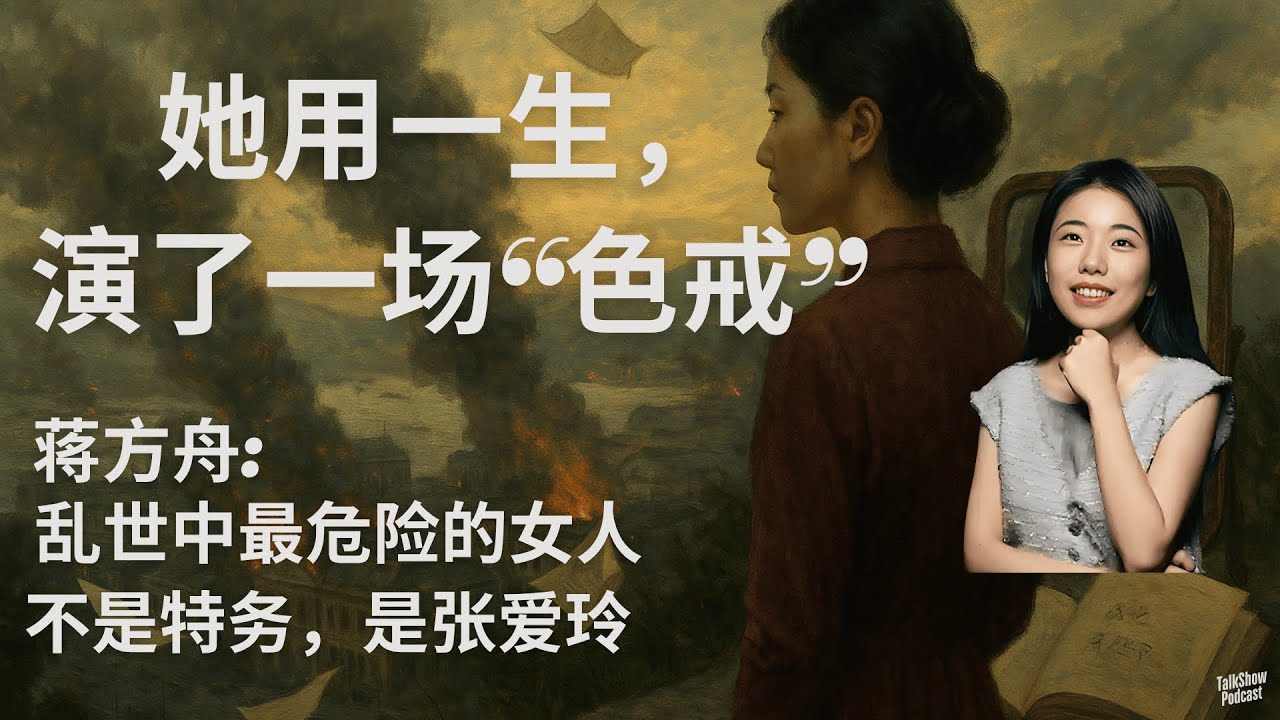 蒋方舟：张爱玲的一生，其实是一场没有硝烟的战争 | 张爱玲的人生，是文学史上最漂亮的自毁 | 她写《色戒》不是为了情色，而是战争留下的伤 | 一寸 | 色戒 | 倾城之恋