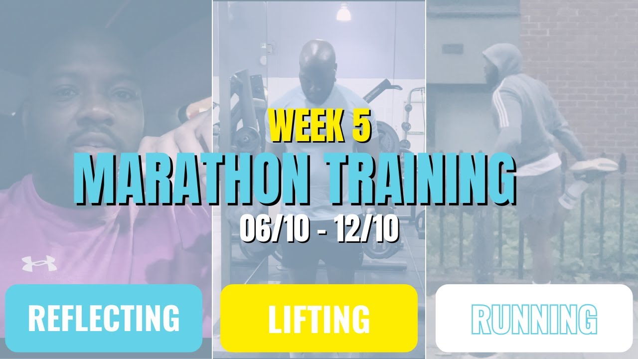 London Marathon 2026 Training | Week 5 | Full Week of Marathon Training - Running and Lifting